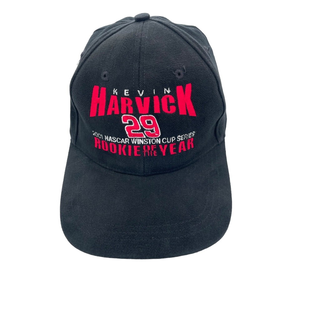 Kevin Harvick 2001 Rookie of the Year Nascar Racing Snapback Baseball Cap EUC